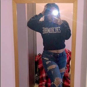 Navy Abercrombie Sweatshirt